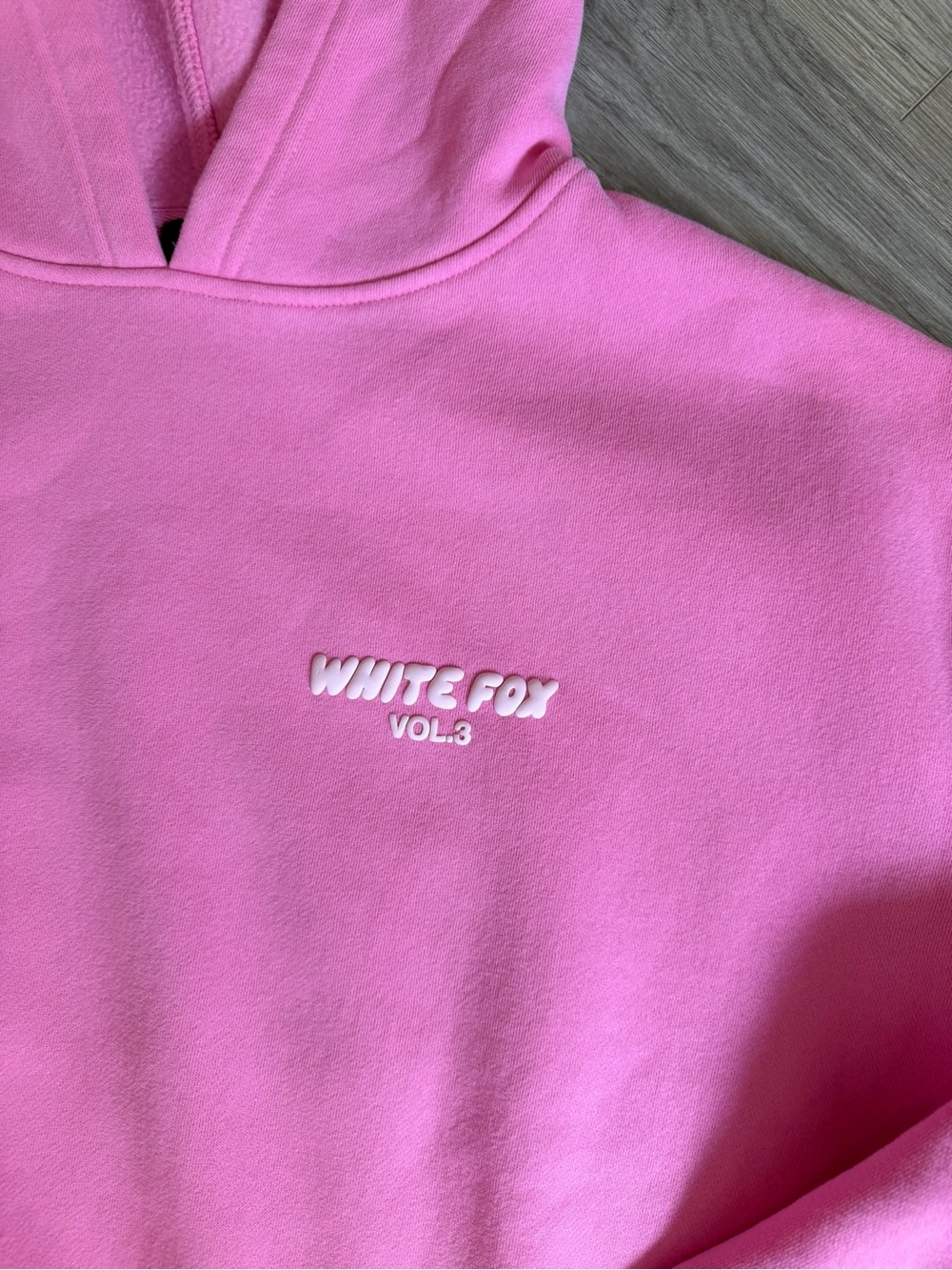 White Fox Pink Hoodie (M/L) - Picture 5 of 5